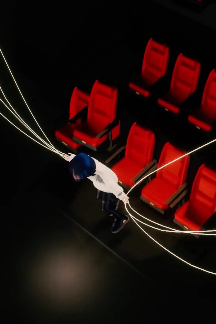『架空 THREAD DANCER』アニメーションの一場面