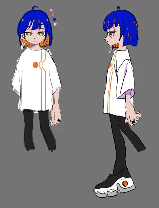 キャラクターデザイン 01